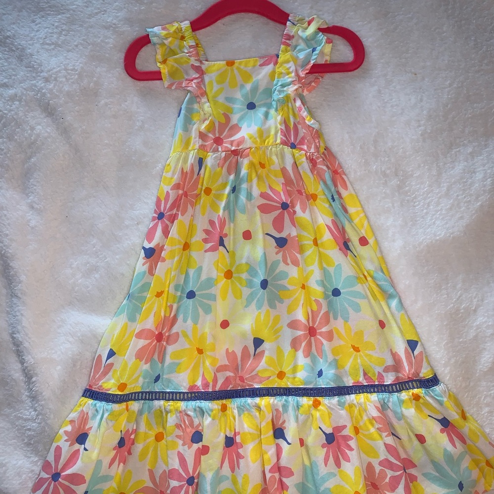 Colorful spring summer dress